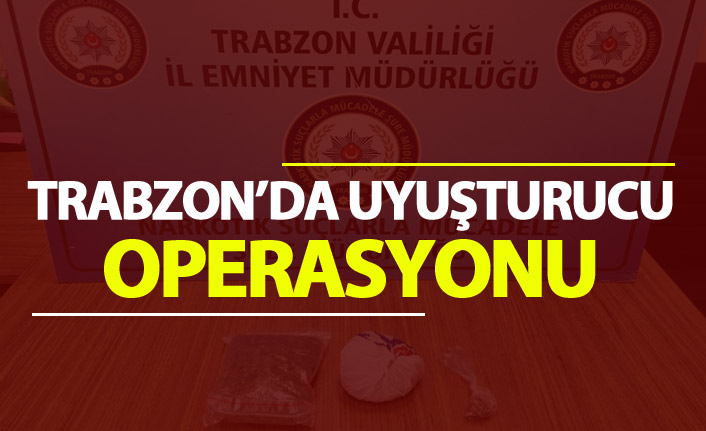 Trabzon'da 34 plakalı araçta uyuşturucu madde bulundu! 2 kişi gözaltına alındı