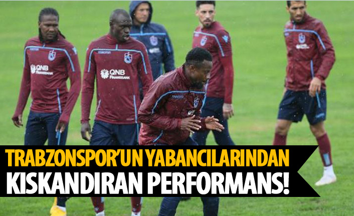 Trabzonspor'un yabancıları durdurulamıyor