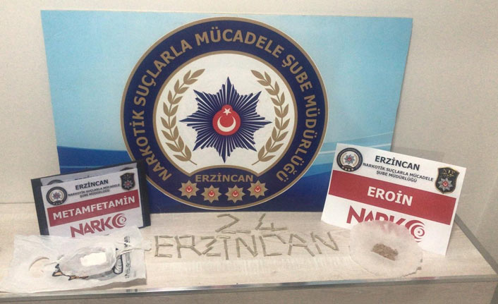 Erzincan'da uyuşturucu operasyonu