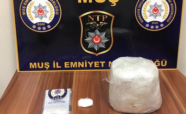 Muş'ta uyuşturucu operasyonu
