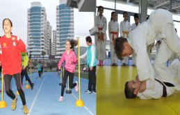 Söğütlü’deki Atletizm Stadı her gün cıvıl cıvıl