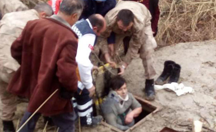 Kaybolan yaşlı kadın su kuyusunda bulundu