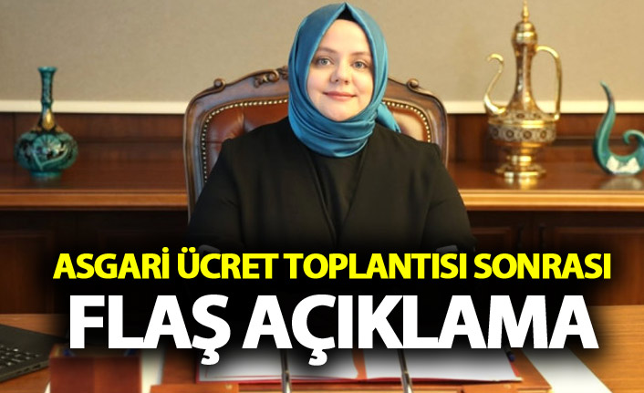 Asgari Ücret toplantısı sonrası açıklama