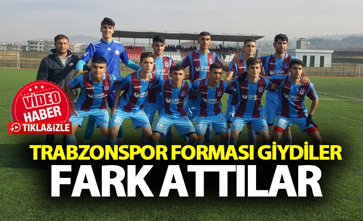 Trabzonspor forması giydiler, fark attılar