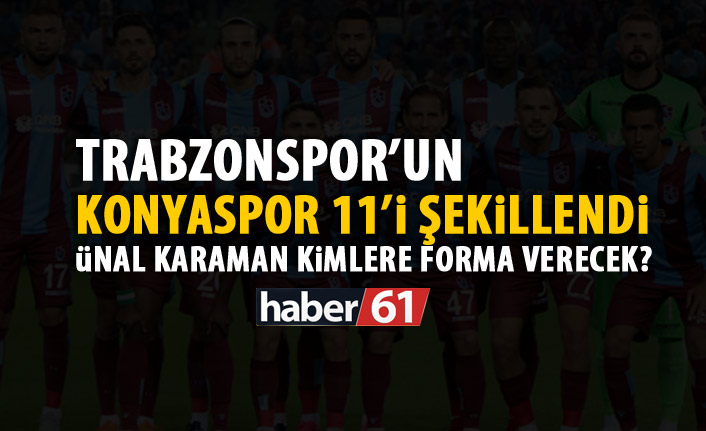 Trabzonspor Konyaspor Maçına Hazır: Muhtemel 11 Netleşti