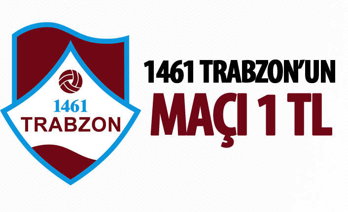 1461 TRabzon'un maçı 1 TL