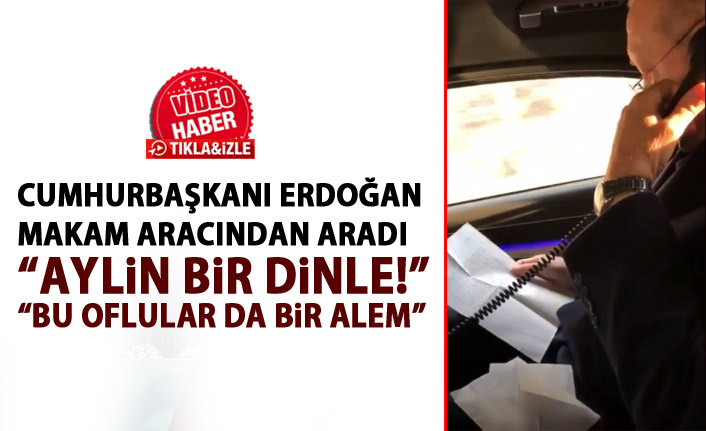 Cumhurbaşkanı Erdoğan mektubu aldı! Makam aracından aradı "Bu oflular da bir alem"