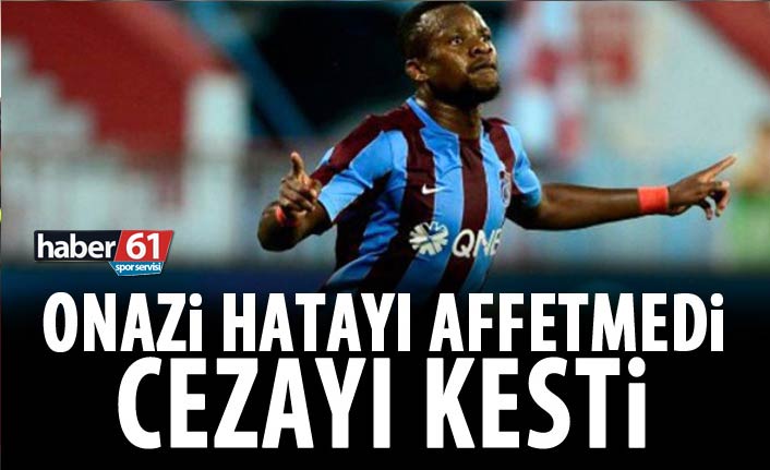Onazi sahnelere geri döndü: Trabzonspor 3-0 yaptı