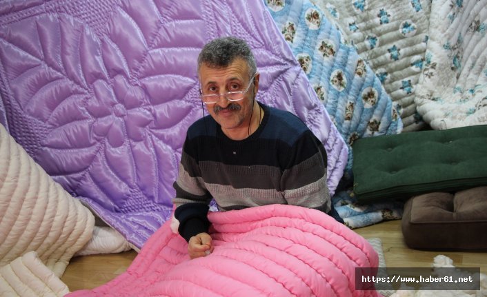 46 yıllık yorgancı: Çırak yetiştiremiyoruz