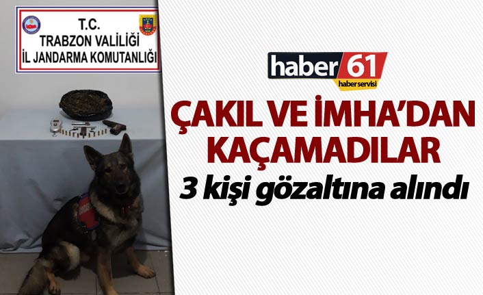 Trabzon’da tacirler çakıl ve imhadan kaçamadı
