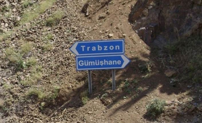 Trabzon Gümüşhane yolunda çalışma - 11.12.2018