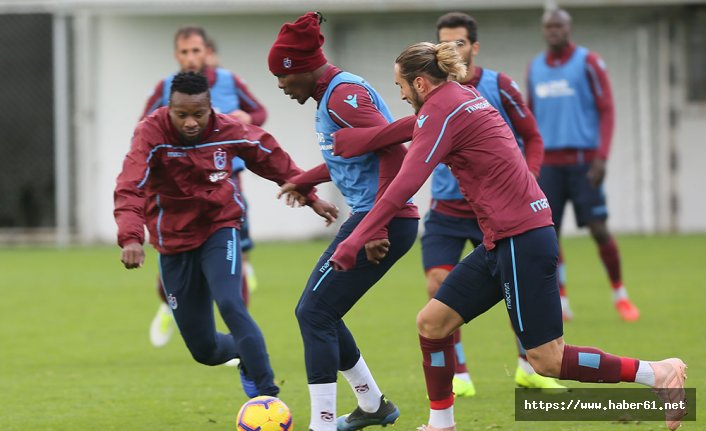 Trabzonspor, Beşiktaş maçı hazırlıklarını sürdürüyor. 13-12-2018