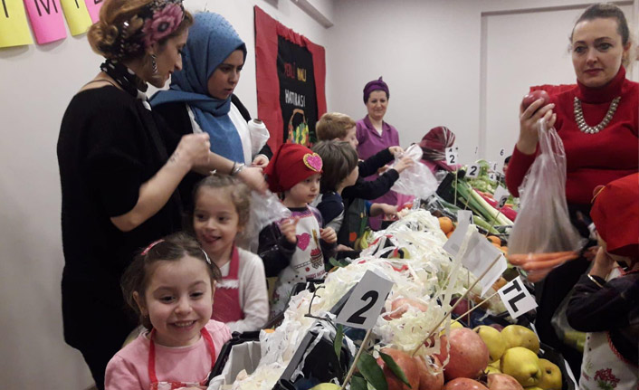 Minikler, Yerli Malı Haftası etkinliğinde eğlendi