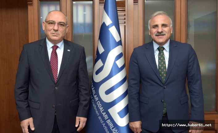 Zorluoğlu'ndan TESOB'a ziyaret