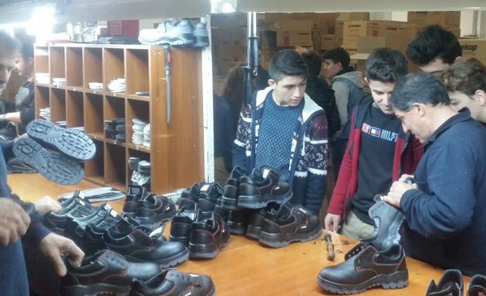 Çarşıbaşı Anadolu Lisesi'nden Arsin OSB’ye ziyaret