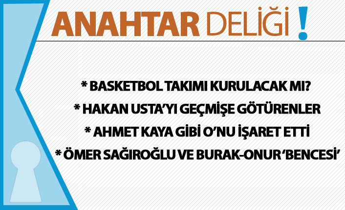 Anahtar Deliği : DR. HAKAN USTA: “ŞEHİR HASTANESİNDE SON AŞAMADAYIZ”