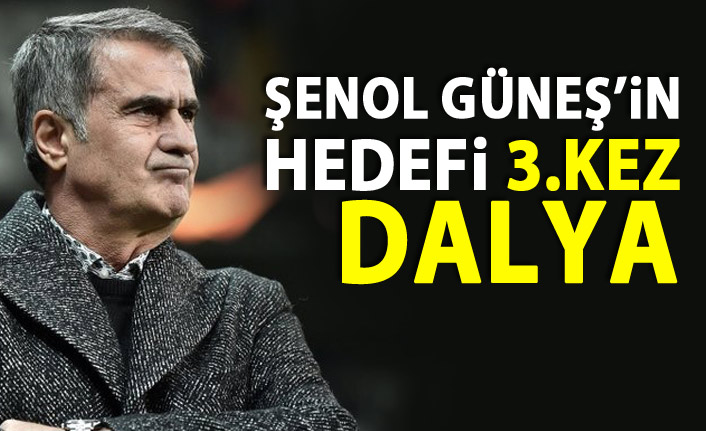 Eğer Beşiktaş kazanırsa Şenol Güneş..