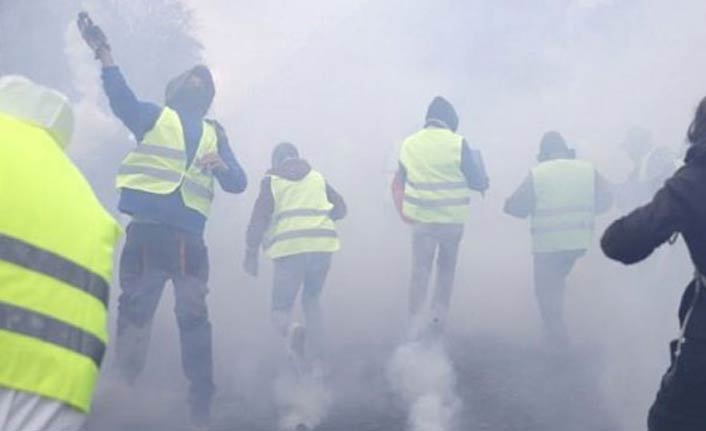 ‘Sarı yelekliler’ eylemi Tel Aviv’e sıçradı