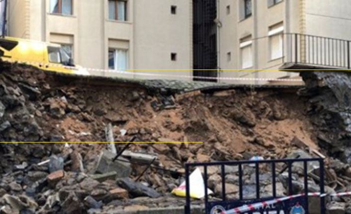 Hakkari'de okulun çöken istinat duvarı onarılacak