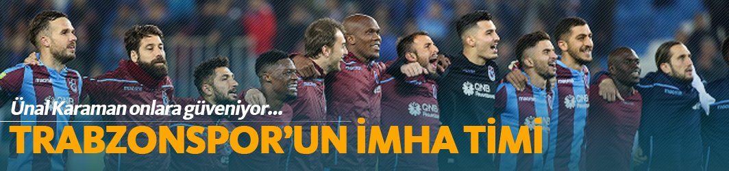 Trabzonspor'un imha timi