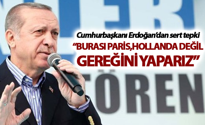 Cumhurbaşkanı Erdoğan'dan 'sokağa davet' tepkisi