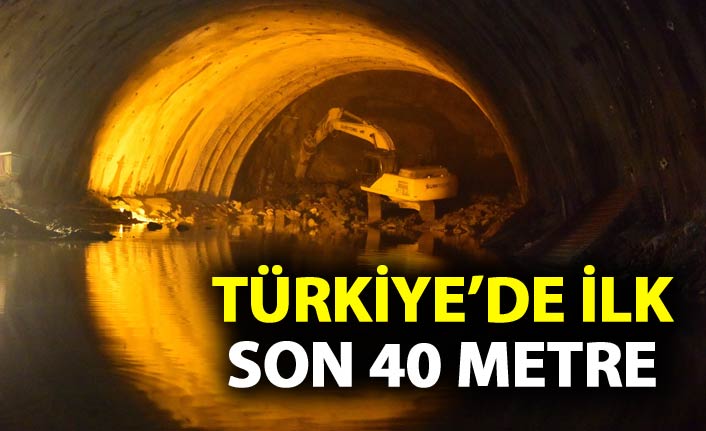 Türkiye'nin ilk Tünel Akvaryumu'nda son 40 metre
