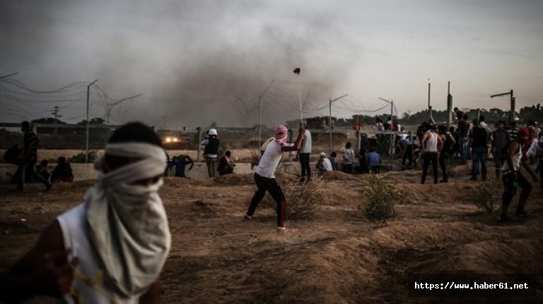 İsrail askerleri Filistinlilere saldırdı: 22 yaralı