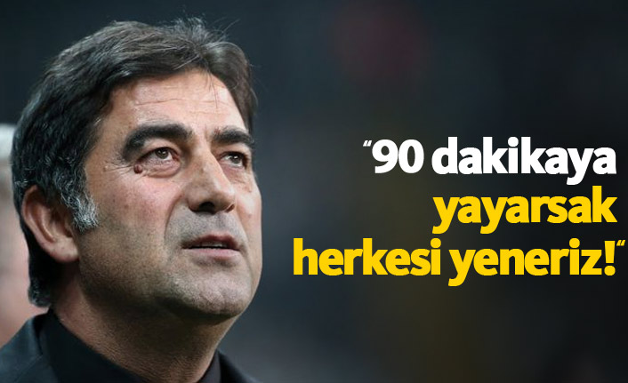 Karaman'dan futbolcularına; İştahımız çok iyi