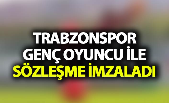 Trabzonspor genç kaleci ile sözleşme imzaladı
