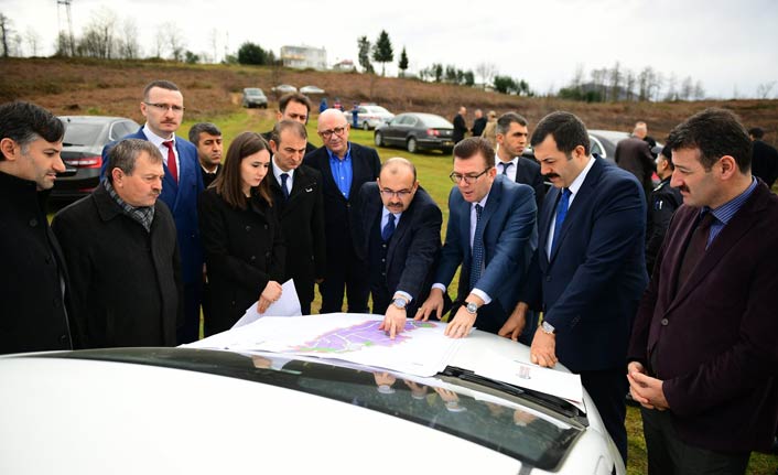 Vakfıkebir OSB arazisinde inceleme