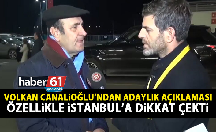 Volkan Canalioğlu: Siyaset bir taktik savaşıdır