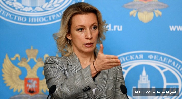Zaharova "Türk yetkililerle İdlib sorunu ile ilgili irtibat kurduk"