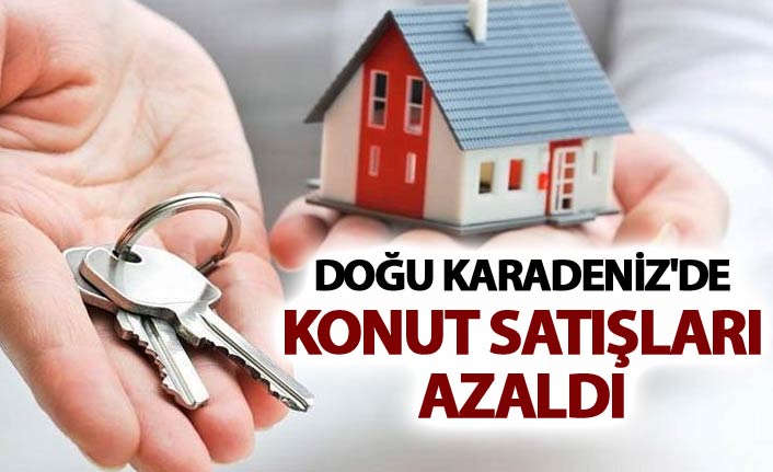 Doğu Karadeniz'de konut satışları düştü