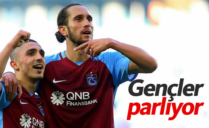 Trabzonspor'da gençler pırıl pırıl