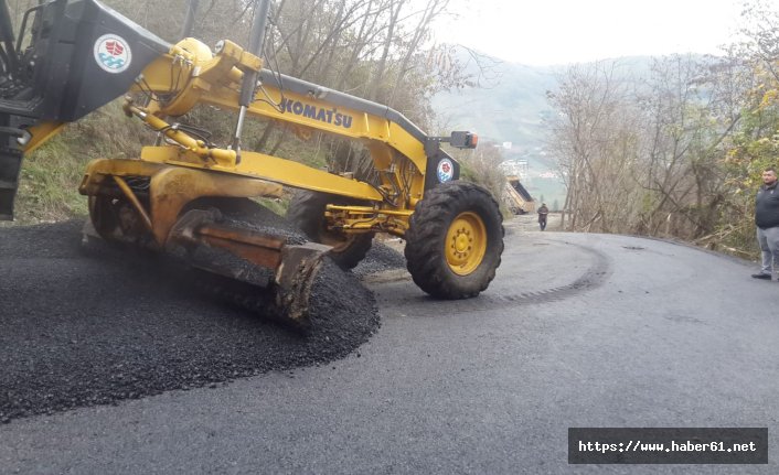Büyükşehir her yerde yol çalışmalarına devam ediyor