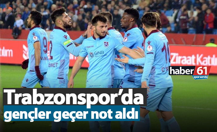 Trabzonspor'da yerlilere geçer not!