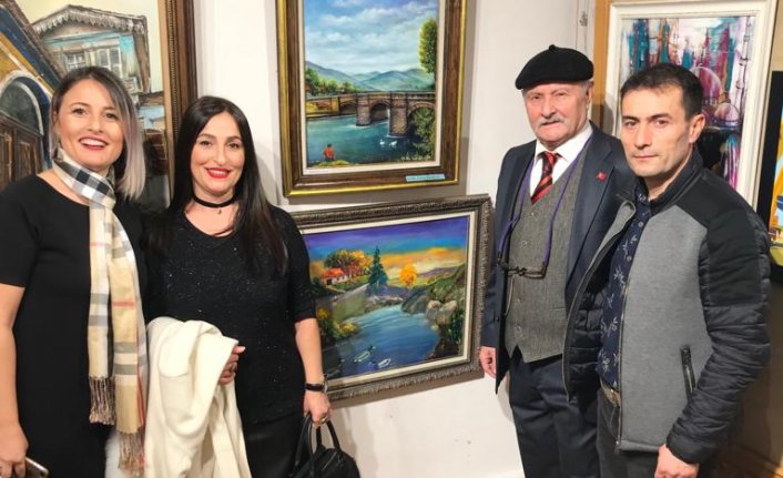 Trabzon’da plastik sanatlar sergisi açıldı