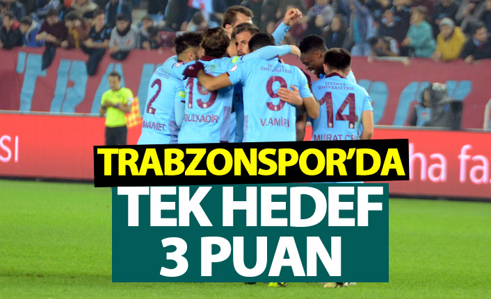 Trabzonspor Çaykur Rizespor maçına kilitlendi  tek hedef 3 puan. 22 Aralık 2018