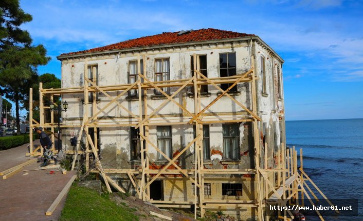 Burnucu Yarımadası'nda restorasyon başladı