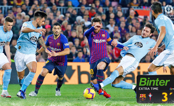 Okay'lı Celta Vigo, Barcelona'ya mağlup!