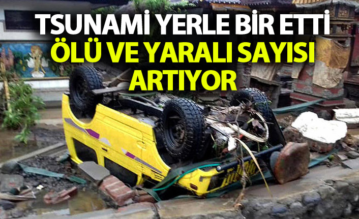 Endonezya'da tsunami: 222 ölü, 843 yaralı