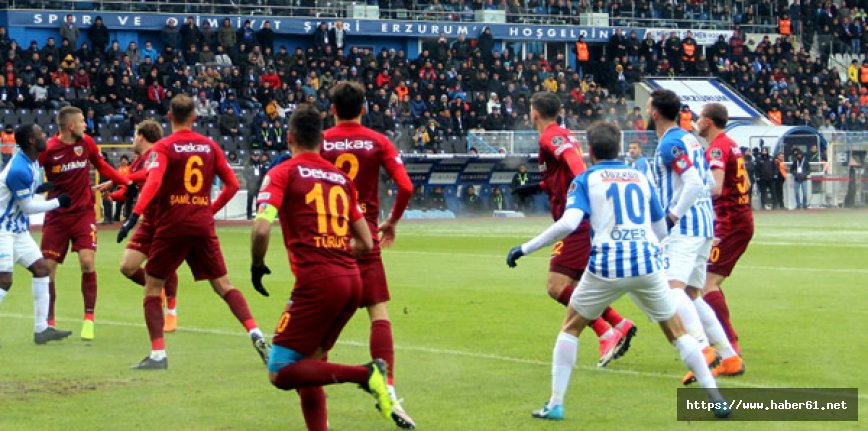 BB Erzurumspor evinde berabere!