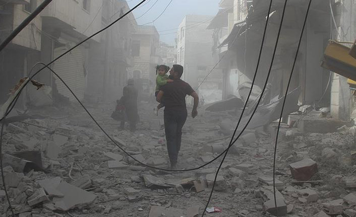 Esed rejimi İdlib'e saldırdı