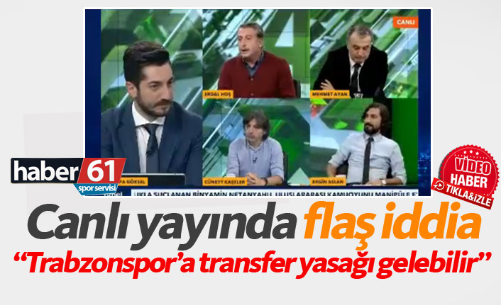 Erdal Hoş: Trabzonspor'a transfer yasağı gelebilir