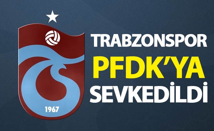 Trabzonspor, Rizespor maçında tezahüratlar nedeniyle PFDK'ya sevk edildi! - 25 Aralık 2018