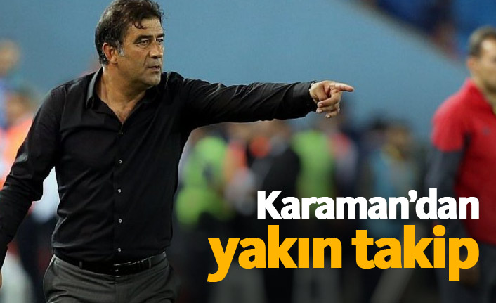 Karaman'dan futbolcularına yakın takip