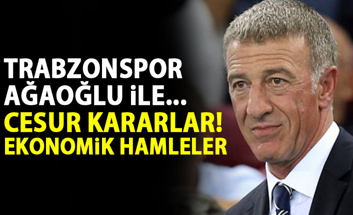 Trabzonspor, Ağaoğlu döneminde yükselişe geçti