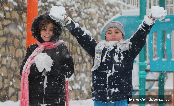Kar tatiline en çok onlar sevindi