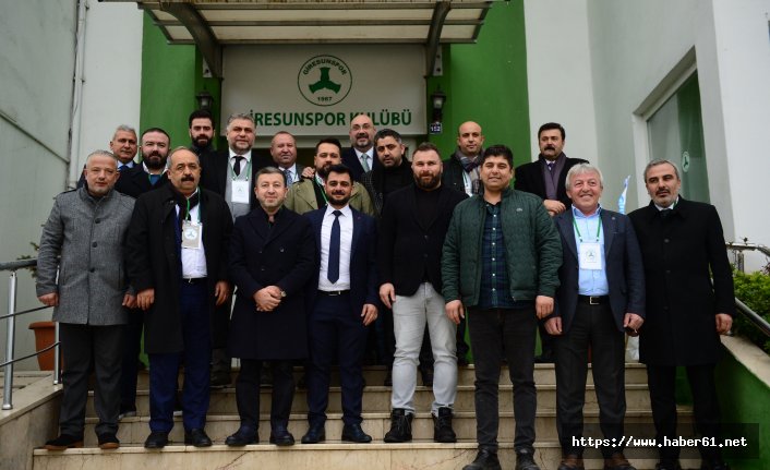Giresunspor'da yeni yönetim şekillendi