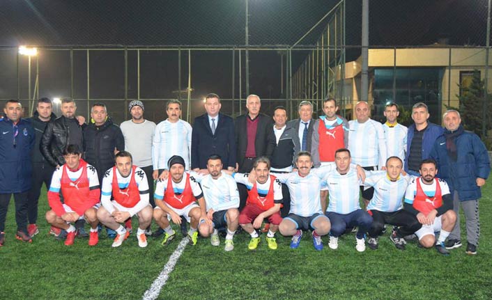 Trabzon'da Öğretmenler Arası Futbol Turnuvası